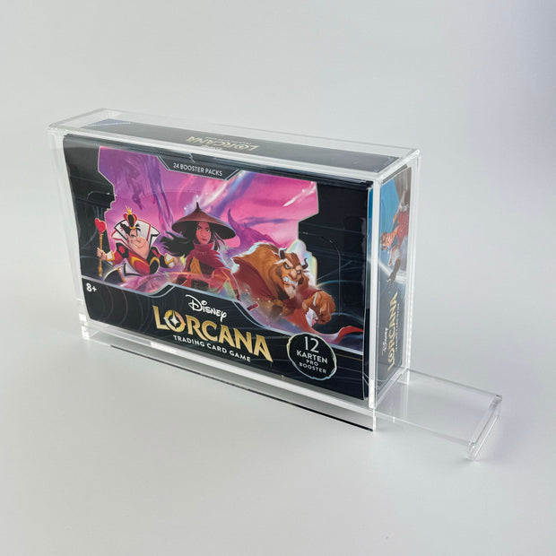 Acryl Box passend für Disney Lorcana Chapt. 1-4 Display Booster Box Ursulas Return Rückkehr