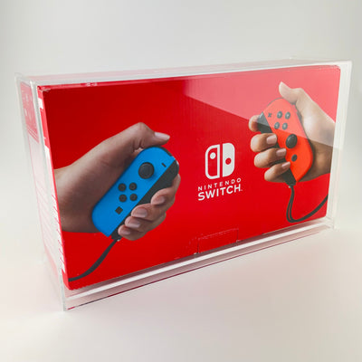 Acryl Box passend für Nintendo Switch Konsole OVP V1+V2